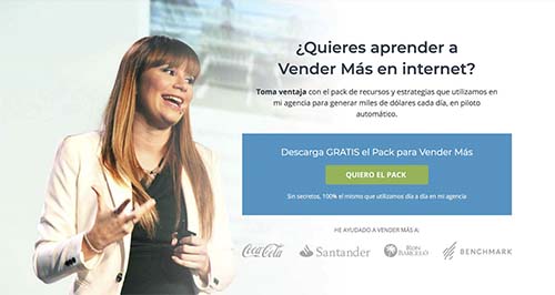 miagen ejemplo landing page